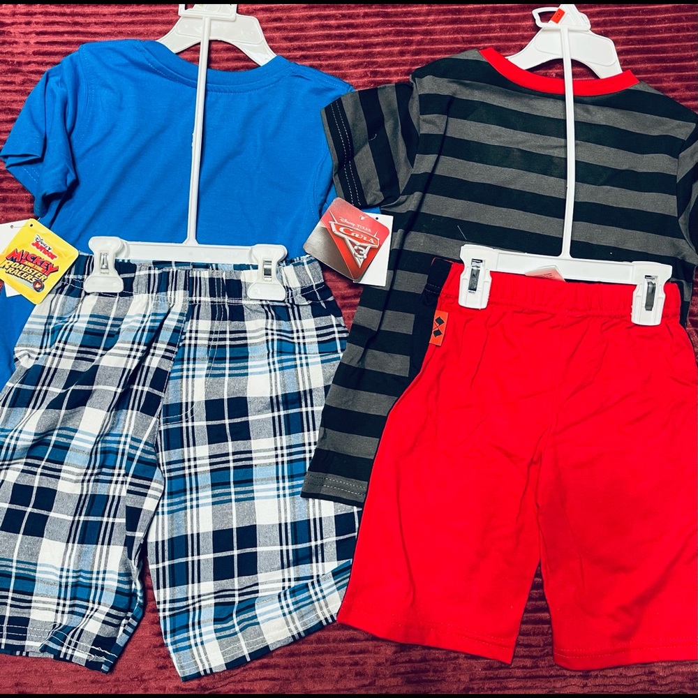 Disney Boys Size 4T Set of 2 outfits NEW - Picture 5 of 6